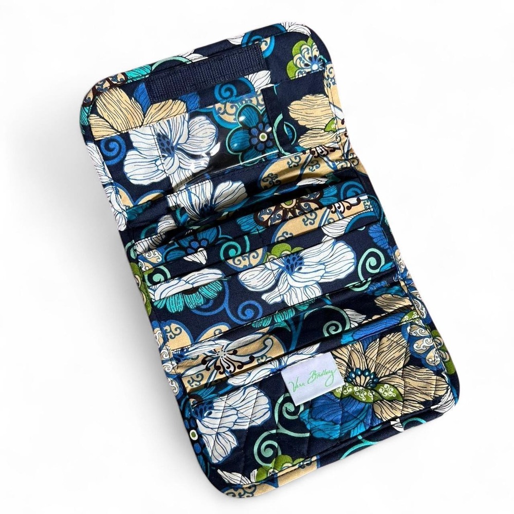 Vera Bradley Mod Floral Blue wallet on a string in like new condition! - Picture 5 of 6